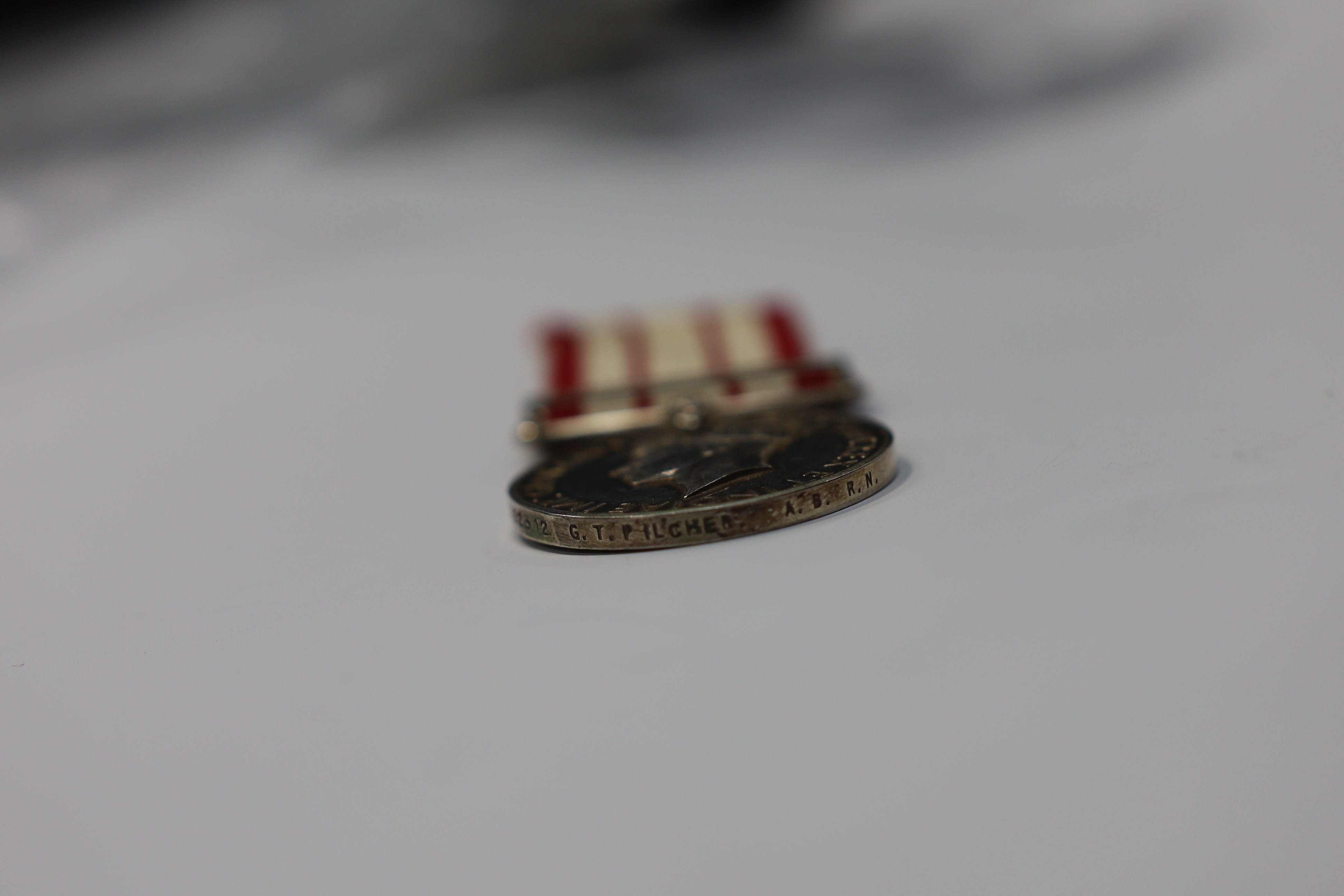 Five Royal Navy General service medals (four a.f.)